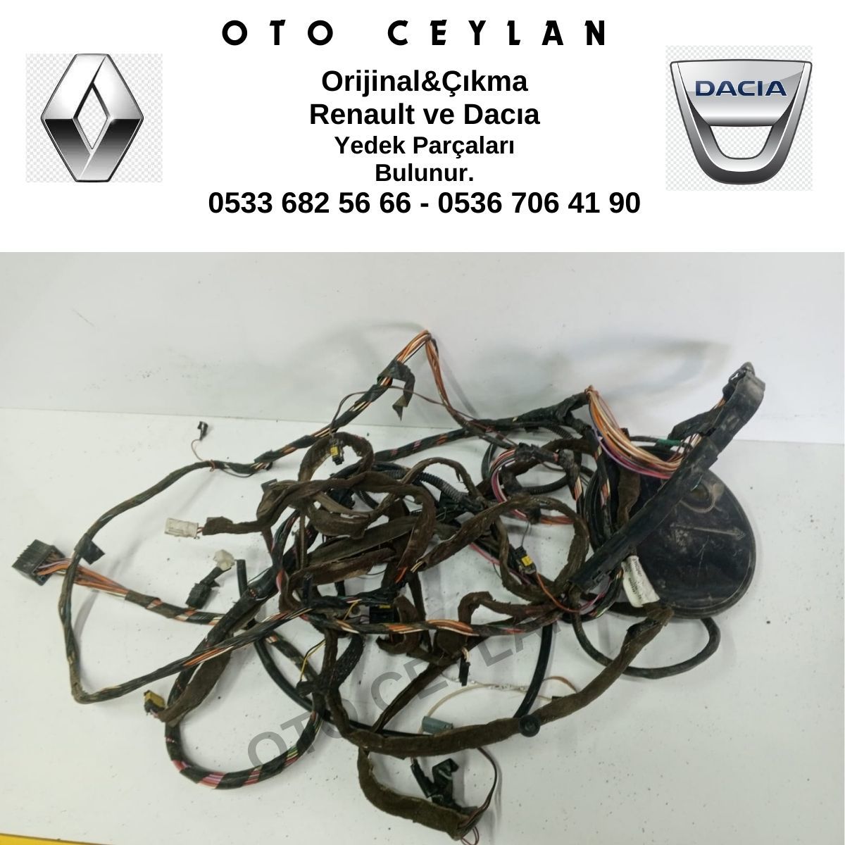 8200223487 Symbol İç Tesisat Orijinal Çıkma