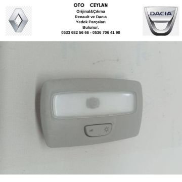 264600276R Duster Tavan Lambası 2018--Çıkma Orijinal