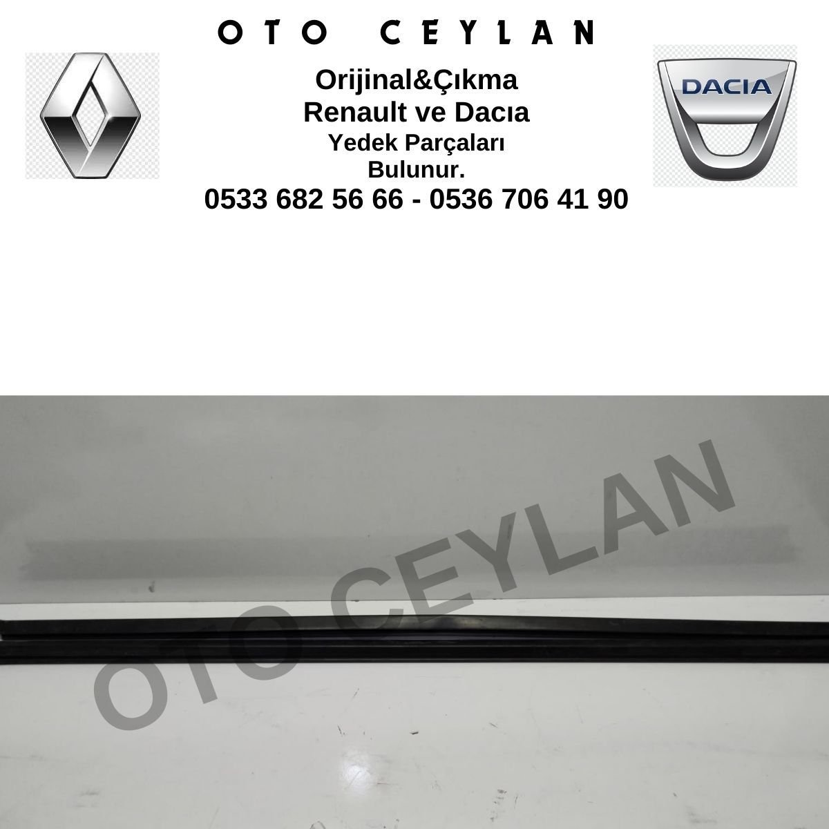 Twingo Dış Sıyırıcı Takım Orijinal Çıkma