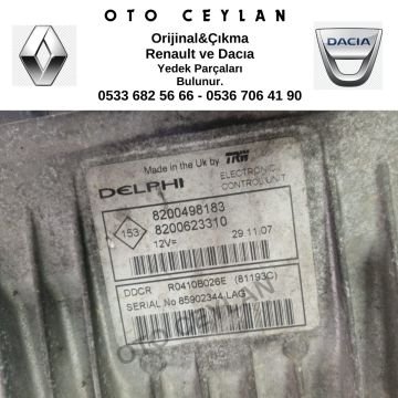 8200623310 Clio 1.5 Dci Motor Beyni Orijinal Çıkma