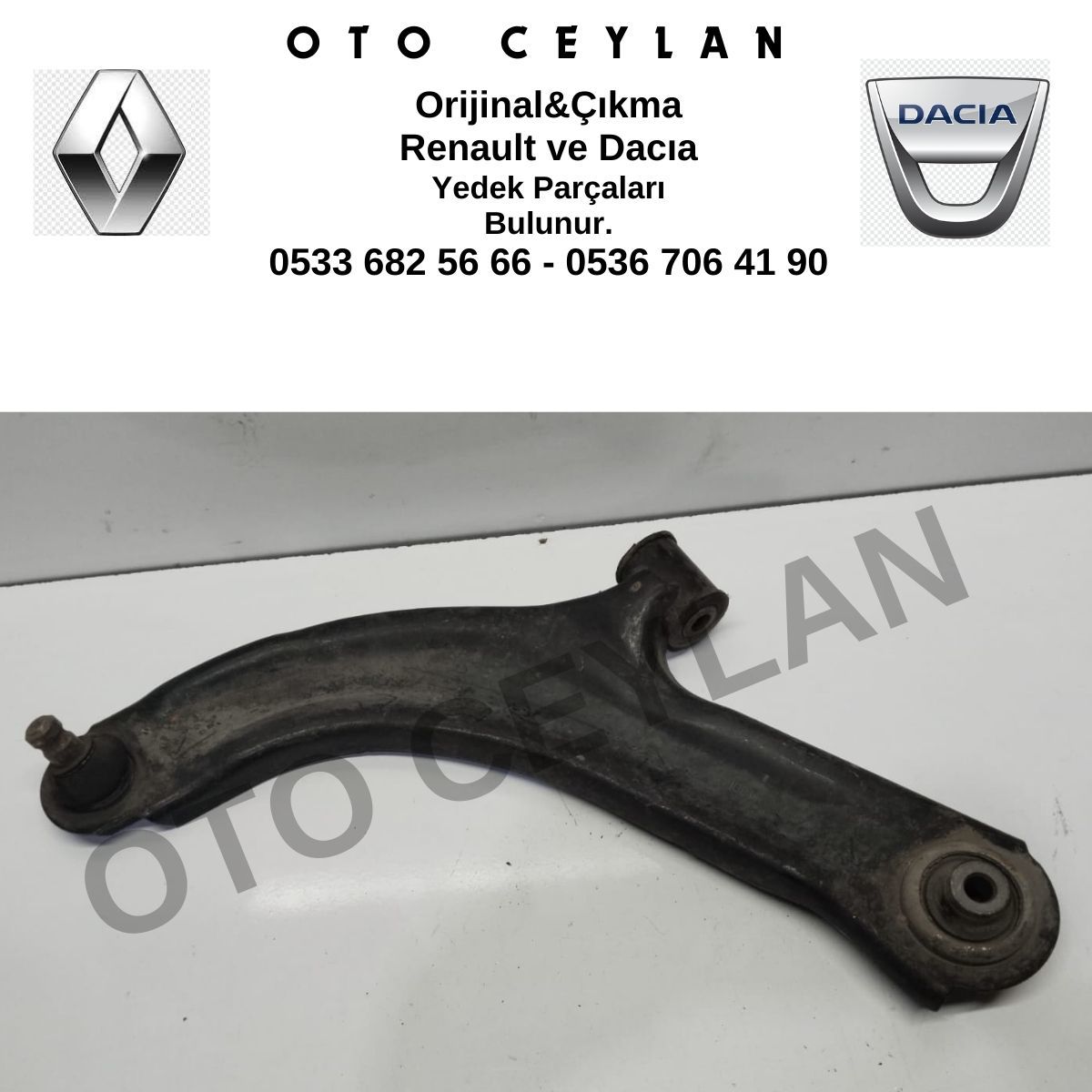 8200346941 Megane 2 Clio 3 4 Scenic 2 Logan Sandero Sol Salıncak Orijinal Çıkma