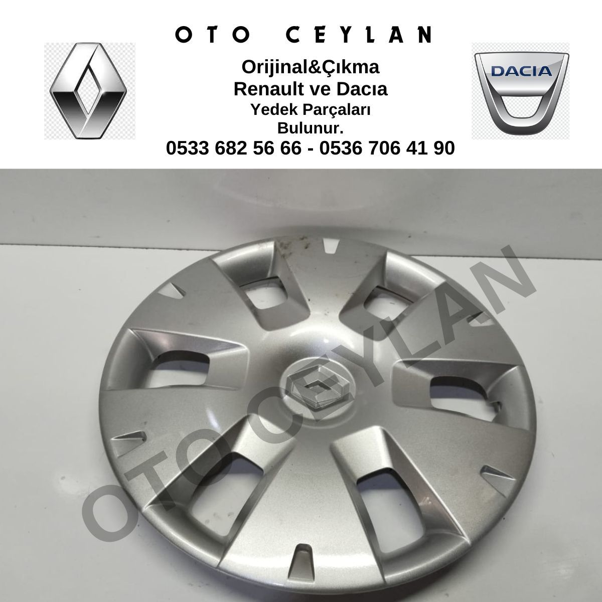 8200422602 Megane 2 Jant Kapağı Sıfır Orijinal