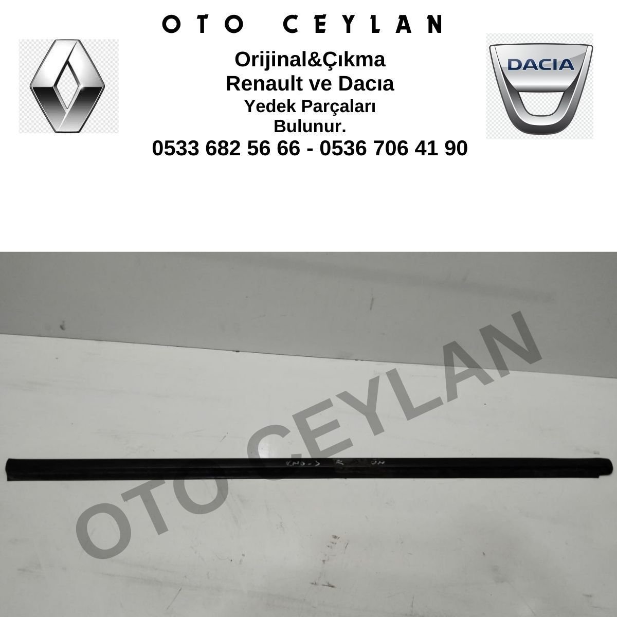 8200426005 Kangoo 3 Sağ Ön Cam Dış Sıyırıcı Orijinal Çıkma