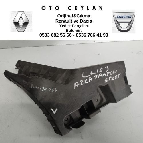 8200290037 CLIO 3 ARKA TAMPON SOL BAĞLANTI AYAĞI ÇIKMA