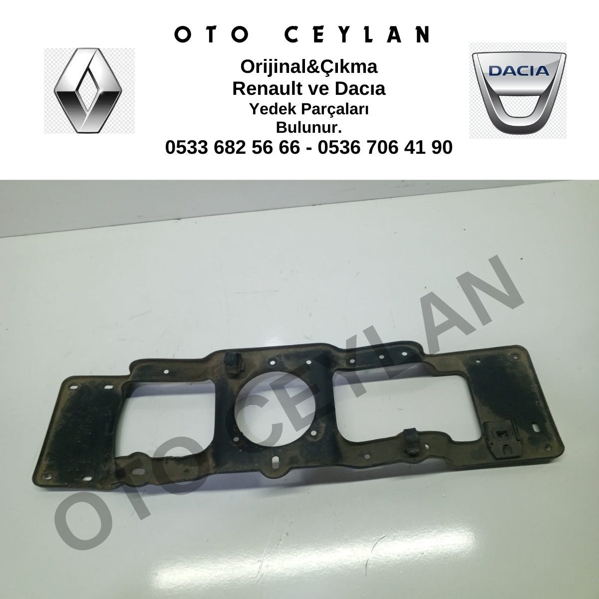 7702253628 R.19 R.21 Fan Motor Şasesi Orijinal Çıkma