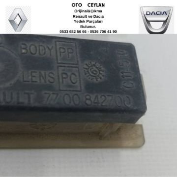 7700842700 Megan Plaka Lambası Çıkma Orijinal