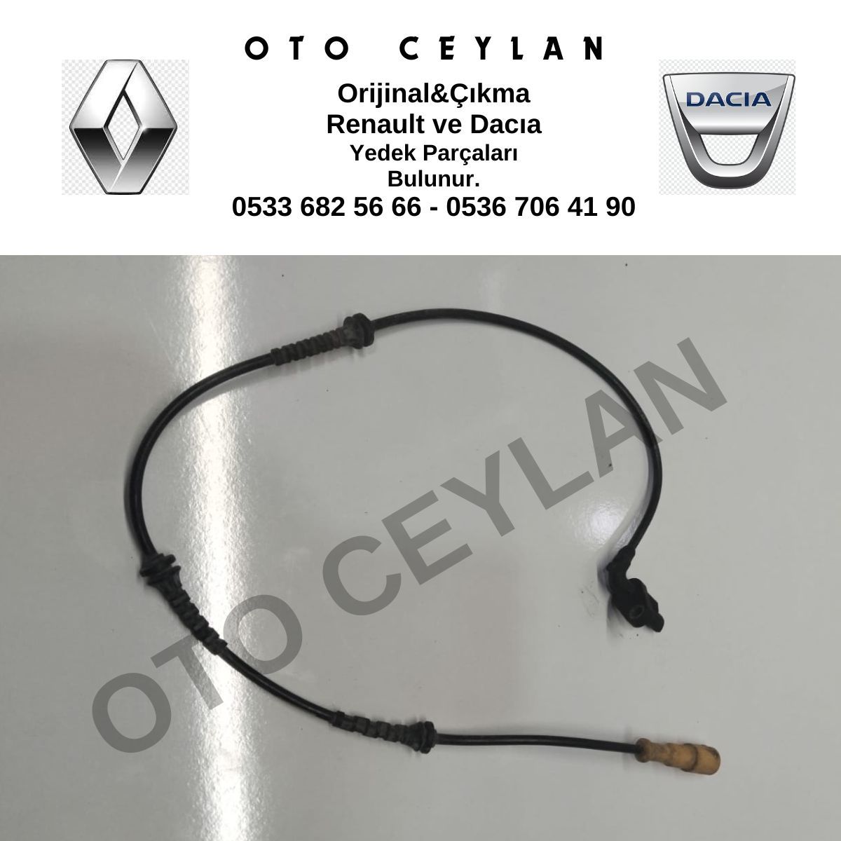 8200254681 479006554R Clio 2 Symbol Arka Sol ABS Kablosu Orijinal Çıkma