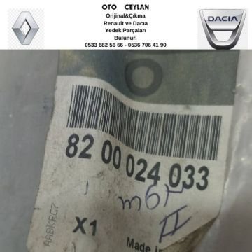 8200024033 Fluence Torpido İç Lambası Çıkma Orijinal