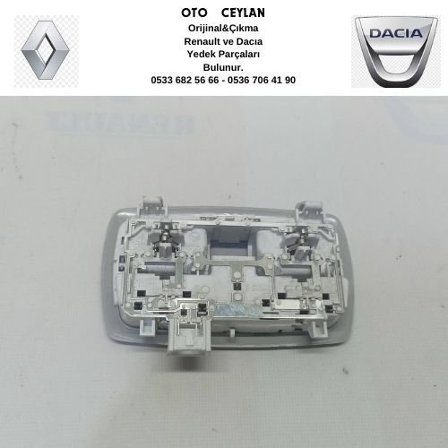 264307167R Sandero 3 Tavan Lambası Çıkma Orijinal