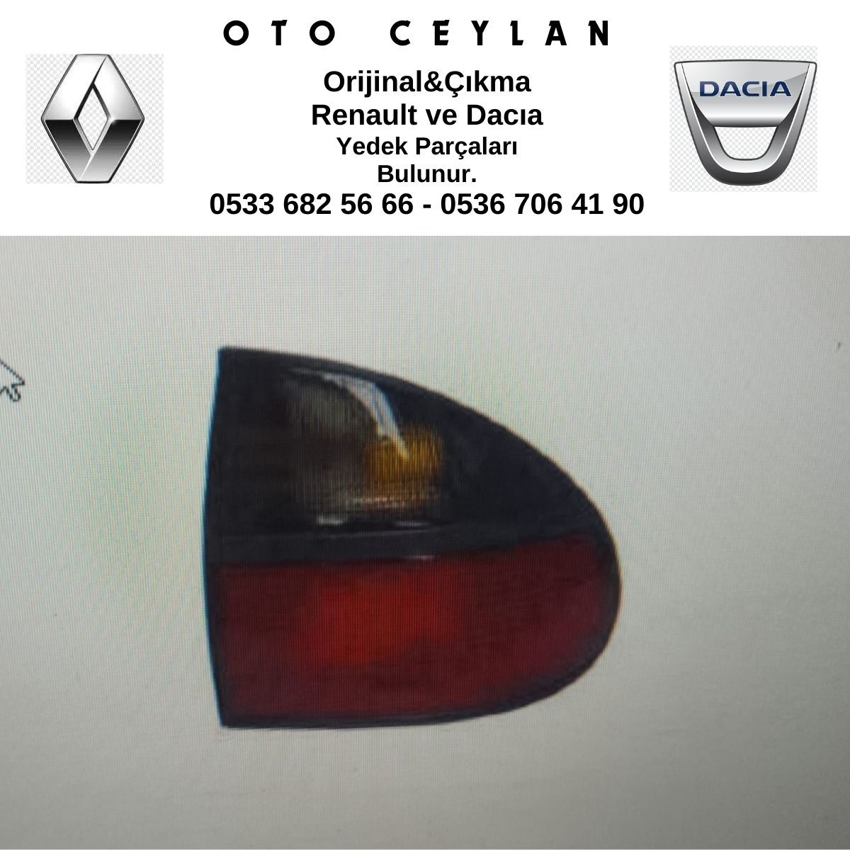 7701038274 LAGUNA 1 SAĞ STOP DIŞ 1994-- ORİJİNAL