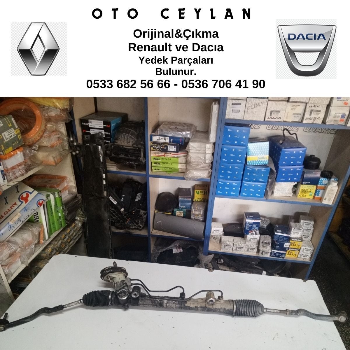 6900001363 LOGAN DİREKSİYON KUTUSU ÇIKMA