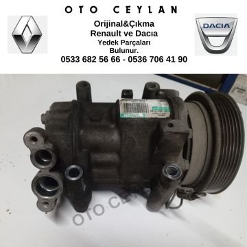 8200716562 Clio 2 1.5 Klima Kompresör Orijinal Çıkma
