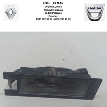 46843615 Fıat Albea Plaka Lambası Çıkma Orijinal