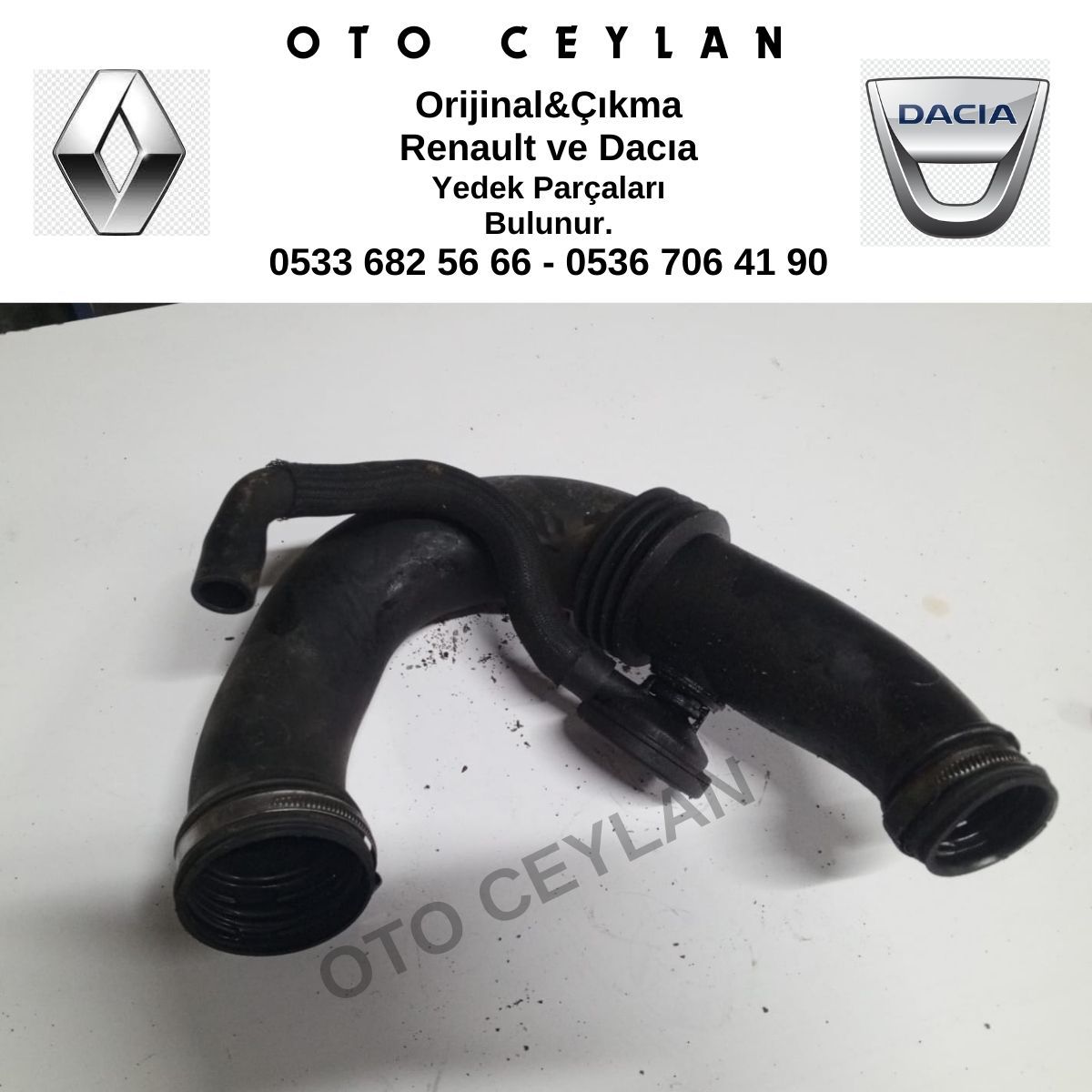 Clio 2 Logan Kango 1.5 Dci Hava Filtre Hortumu Orijinal Çıkma