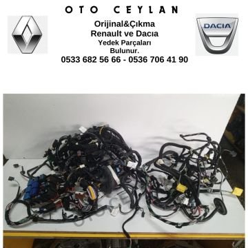 240104616R Sandero 3 Göğüs Torpido Tesisatı Orijinal Çıkma