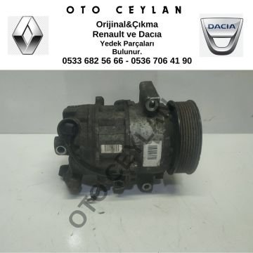 8200958328 Megan 3 Scenıc 3 Klima Kompresörü Çıkma Orijinal