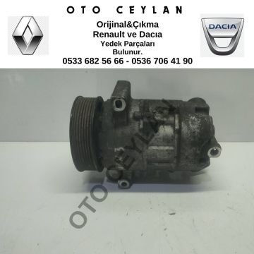8200958328 Megan 3 Scenıc 3 Klima Kompresörü Çıkma Orijinal