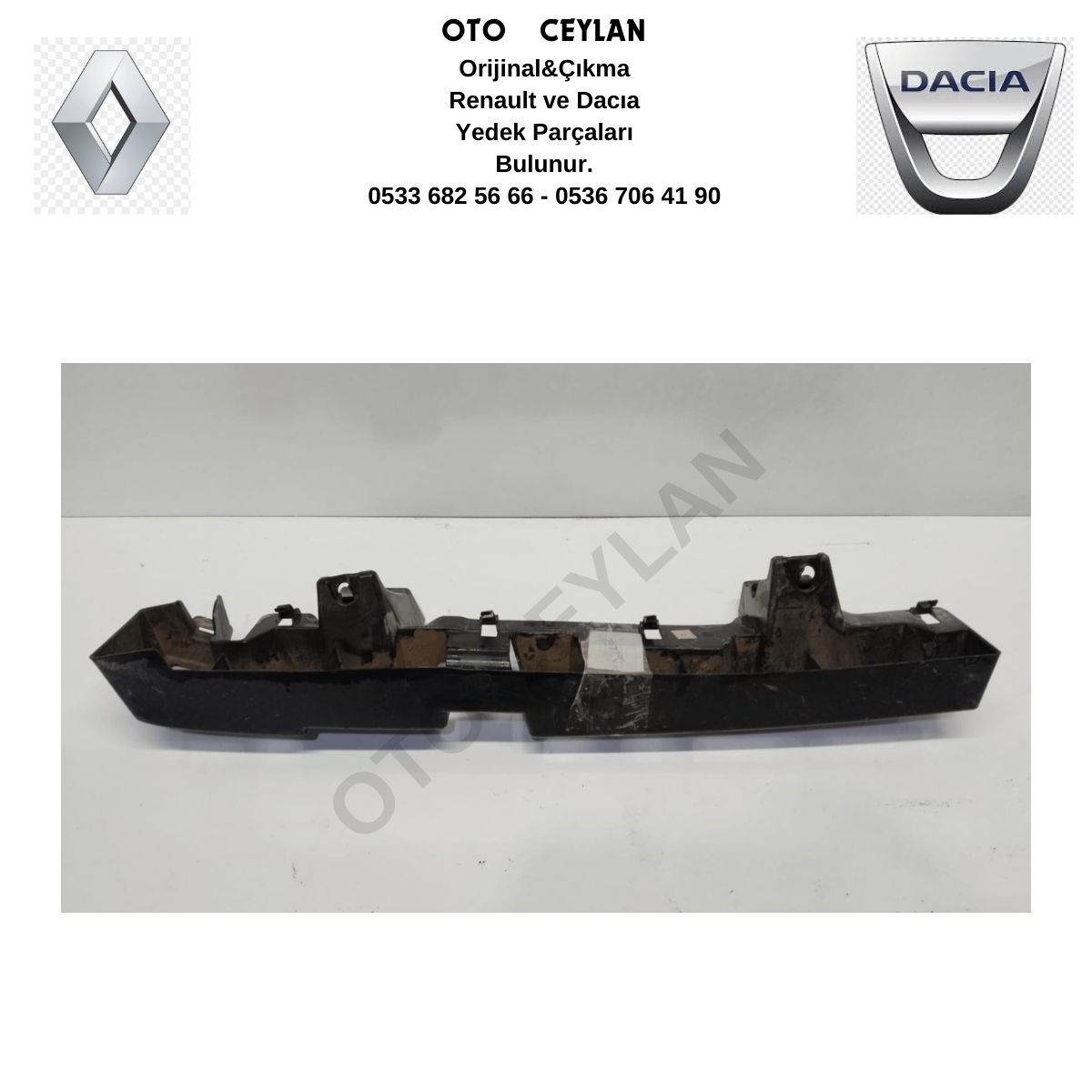 850909422R Dokker Arka Tampon Darbe Emici Orijinal Çıkma