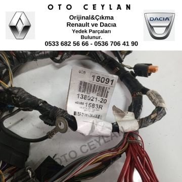 403881583R Clio 4 Motor Tesisatı Orijinal Çıkma