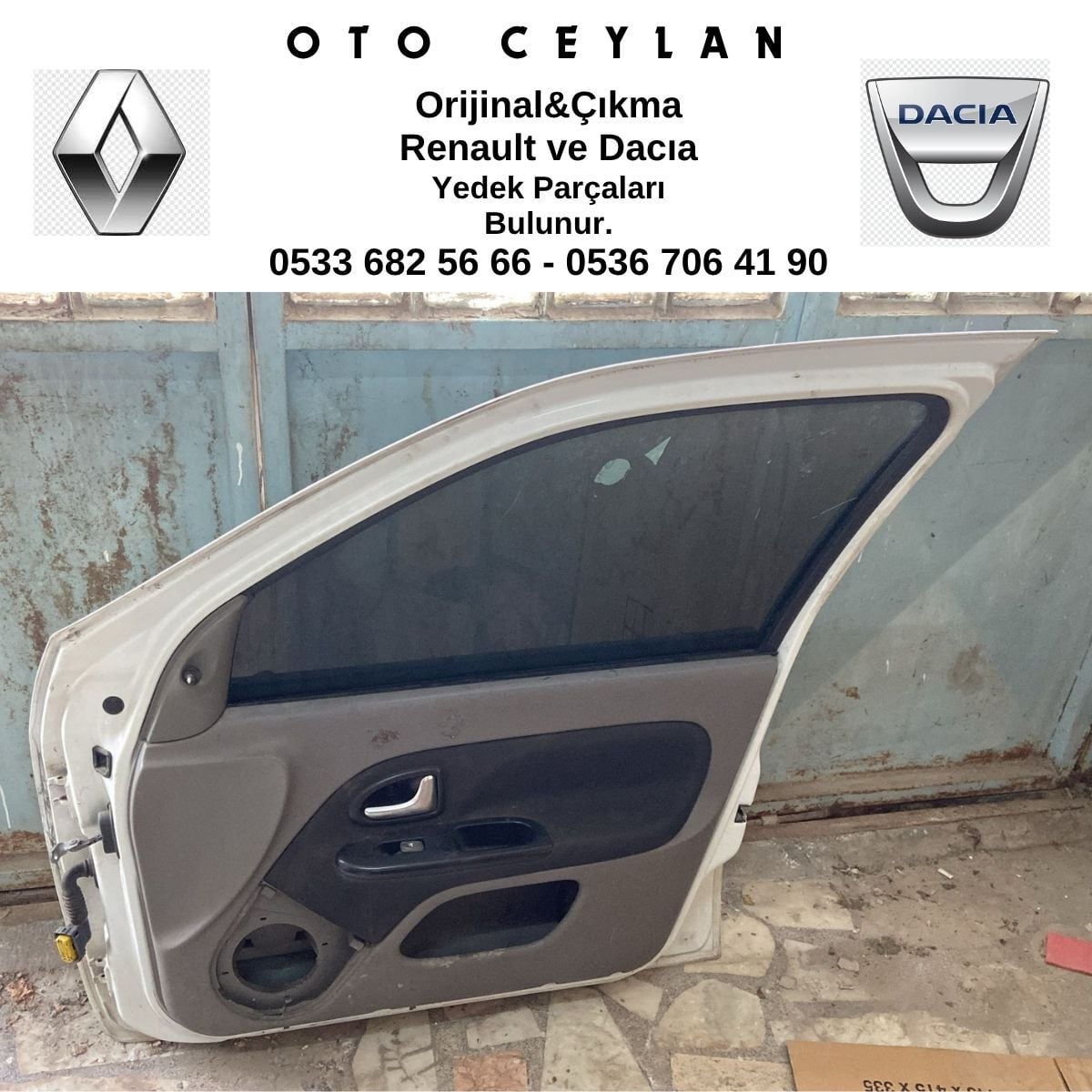 CLIO THALIA SAĞ ÖN KAPI ÇIKMA