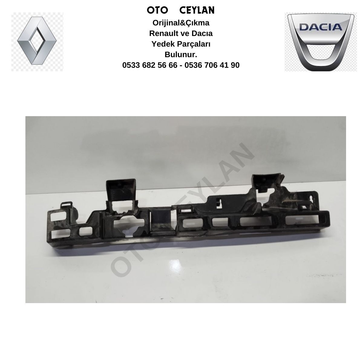 350901359R Dokker Arka Tampon Darbe Emici Çıkma Orijinal