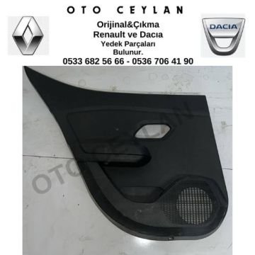829A12741R Sandero 3 Sol Arka Kapı Döşemesi Çıkma Orjinal