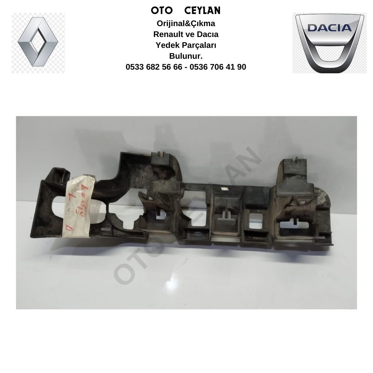 Lodgy Arka Tampon Darbe Emici Sol Çıkma Orijinal