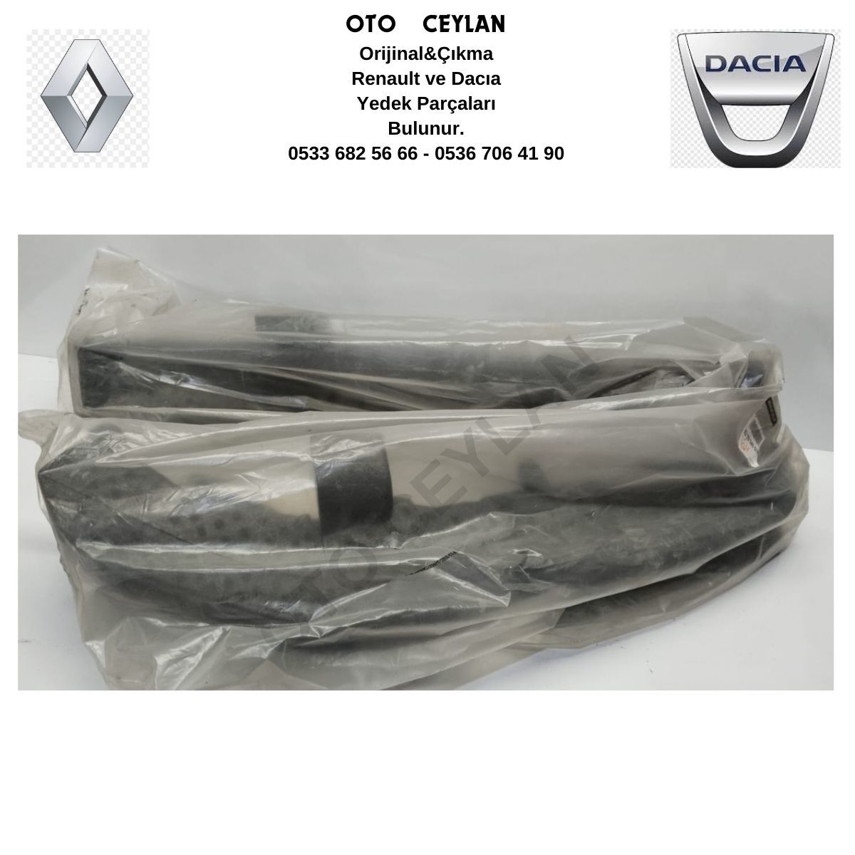 620904051R Duster Ön Tampon Darbe Emici Sıfır Orijinal (Hafif Hatalı)