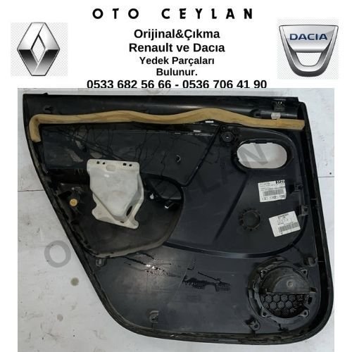 829A07525R Duster Sağ Arka Kapı Döşemesi Çıkma Orjinal