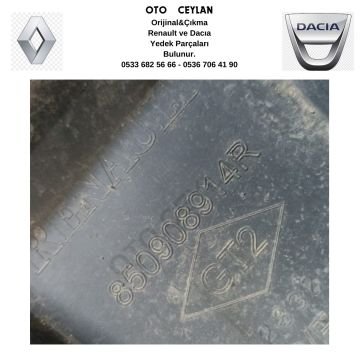 850908914R Duster arka Tampon Darbe Emici Çıkma Orijinal
