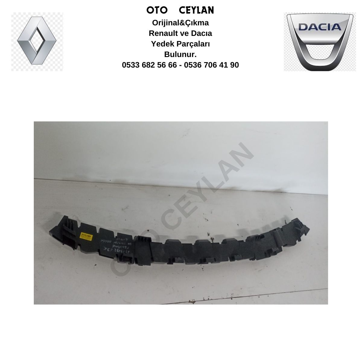620907263R Fluence Ön Tampon Darbe Emici Sıfır Orijinal