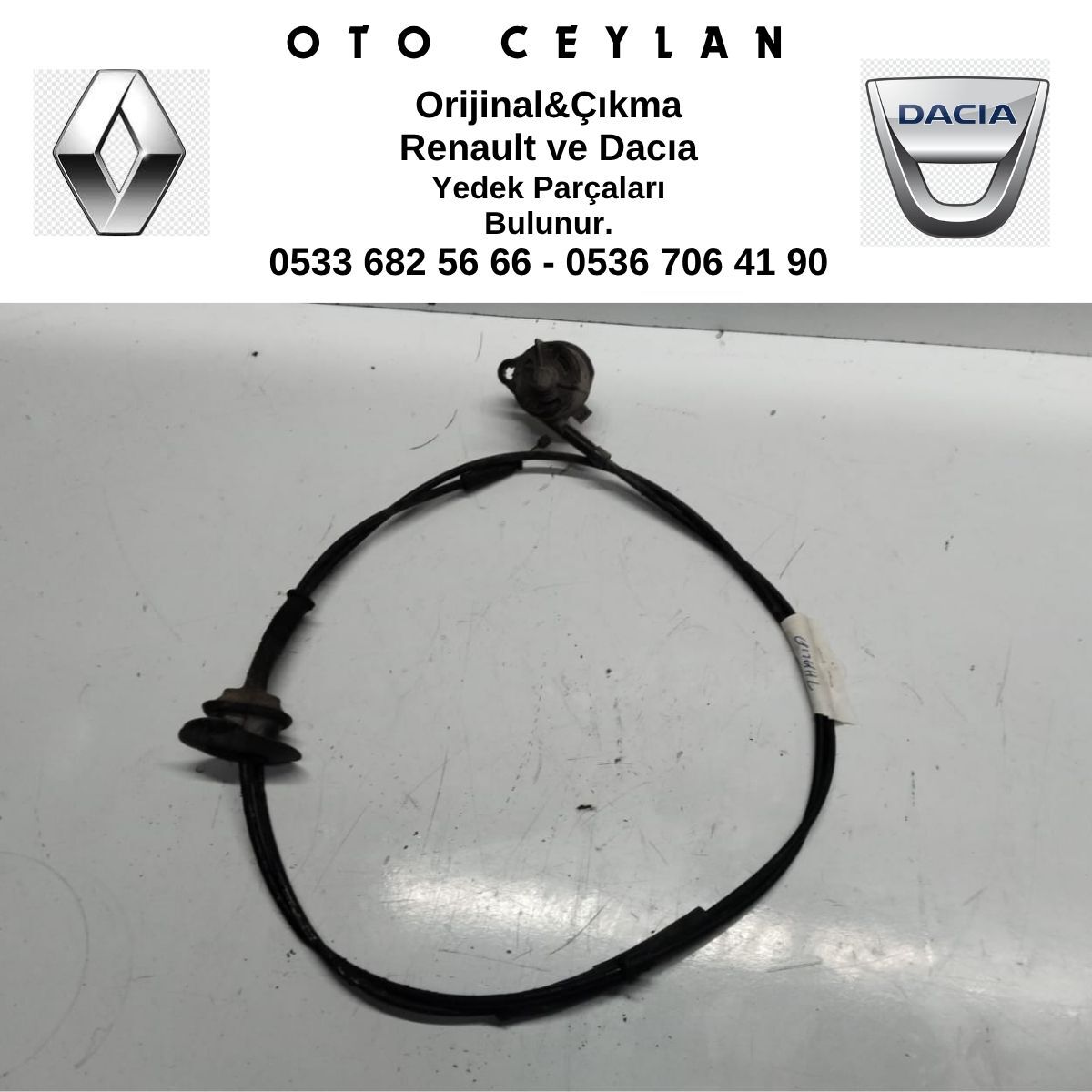 8200235412 CLIO THALIA KAPUT AÇMA TELİ (HALATI) ÇIKMA