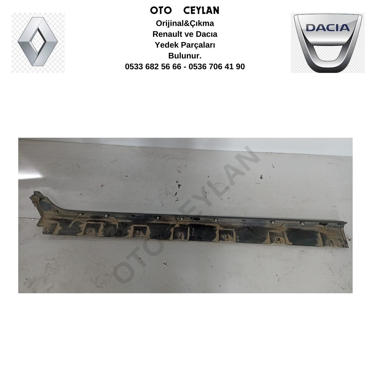 764190814R Sandero III BJI Marşbiyel bakaliti SOL Çıkma Orijinal