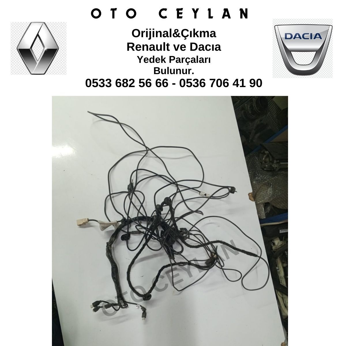 282431238R Fluence Radyo Tesisat Orijinal Çıkma