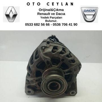 231004473R 231009092R Captur Clıo 5 Şarz Dİnamosu Çıkma Orijinal