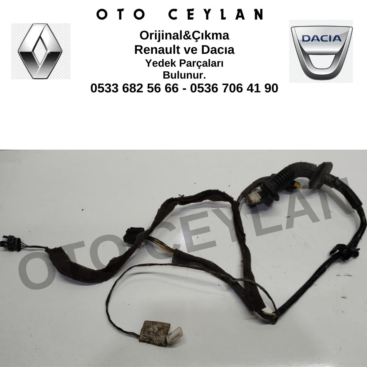 8200235812 Scenic 2 Kapı Tesisatı Orijinal Çıkma