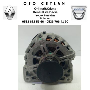 231008040R Megan 4 Şarz Dinamosu Çıkma Orijinal
