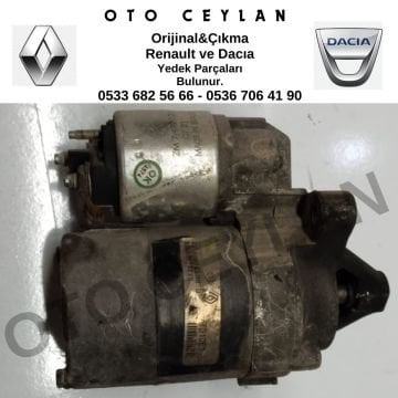 8200266777 Megane 2 Marş Motoru Çıkma Valeo Marka