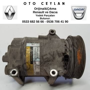 8200316164 8200050141 Megane 2 Klima Kompresörü Çıkma Delphi Marka