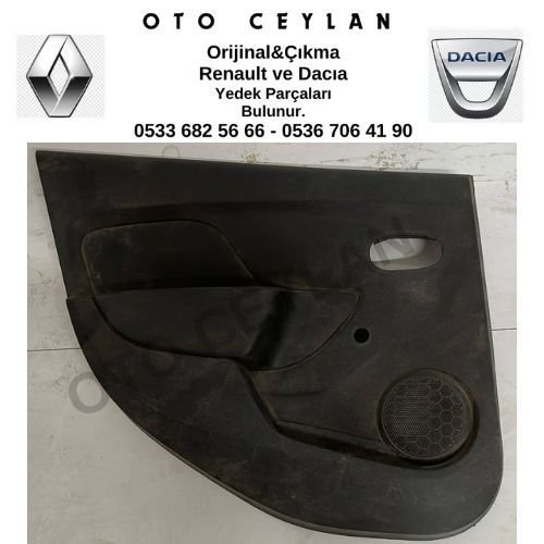 829A16699R Sandero Sol Arka Kapı Döşemesi Çıkma Orjinal