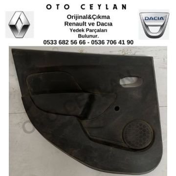 829A16699R Sandero Sol Arka Kapı Döşemesi Çıkma Orjinal