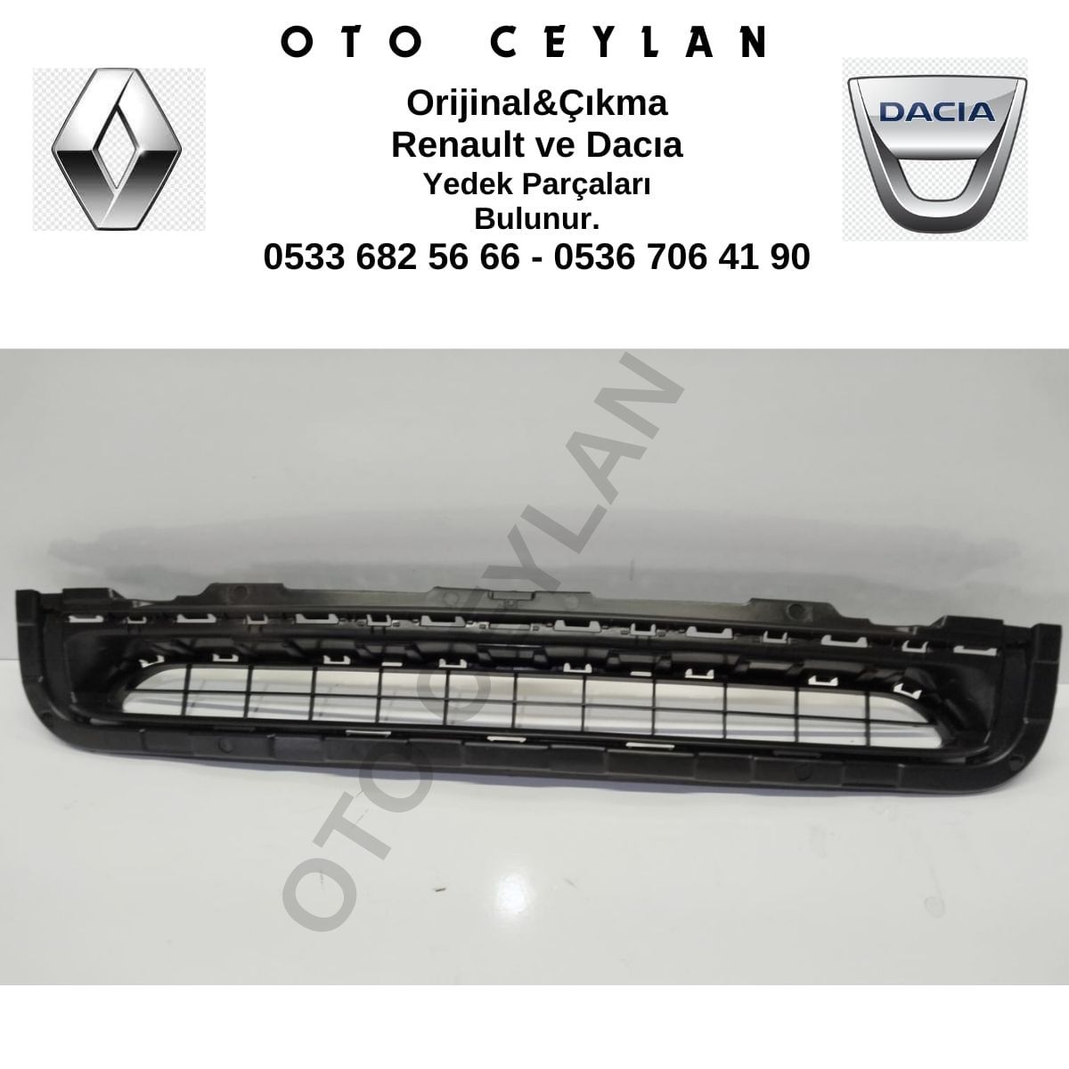 788553827R Fluence Ön Panjur 2010--2012 Yerli Üretim