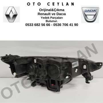 260601571R Megane 4-IV Sol Ön Far Lambası Sıfır Orjinal Hafif Hatalı