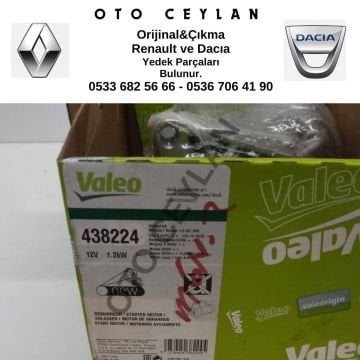VALEO 438224 Megan 2 Marş Motoru Sıfır