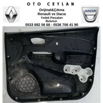 809012072R Captur Sol Ön Kapı Döşemesi Çıkma Döşemesi Sıfır Orjinal
