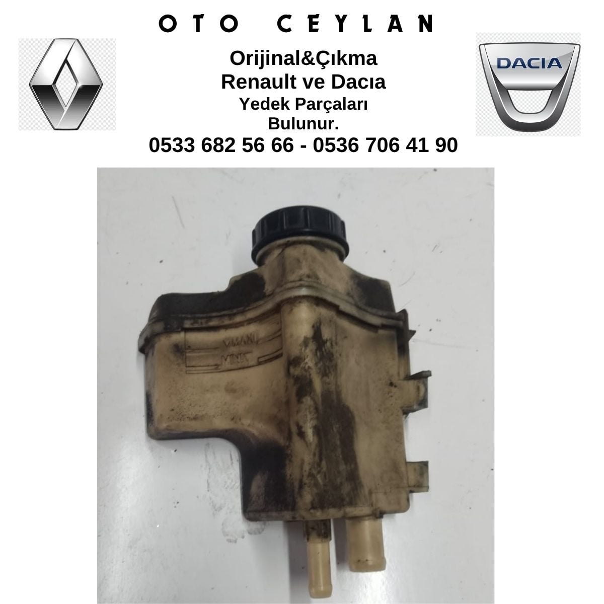 7700414664 CLIO THALIA HİDROLİK DİREKİSYON REZERVUARI DEPOSU ÇIKMA