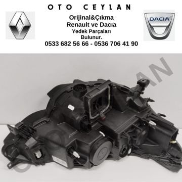 260607159R Megane 4 Ledli Sol Far Sıfır Orjinal Hafif Hatalı
