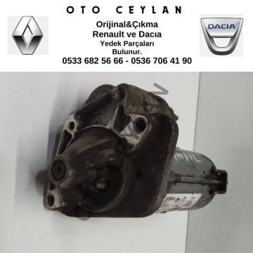 233003329R Megan 3 Fluence Marş Motoru Dinamosu Çıkma Orijinal