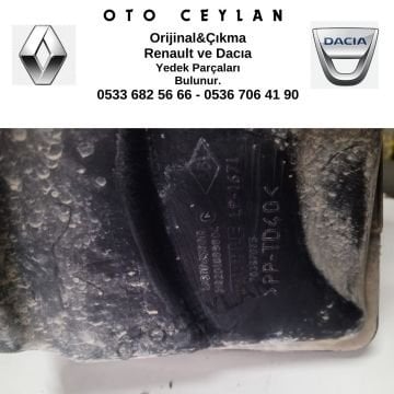 165006500R Megane 3 Hava Filtresi Kutusu Orijinal Çıkma