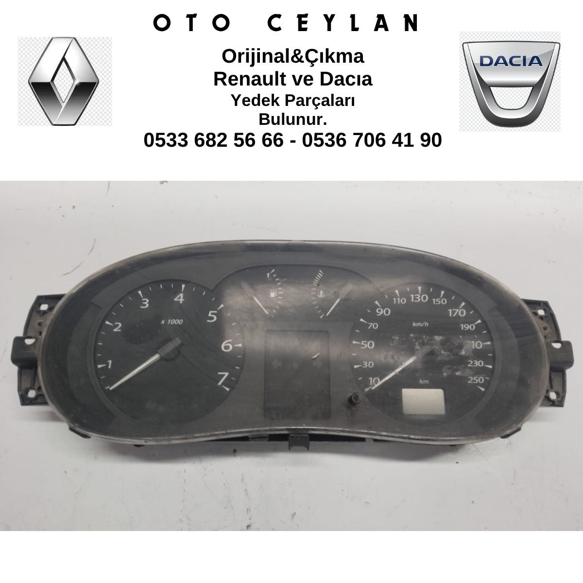 CLIO THALIA GÖSTERGE SAATİ ÇIKMA